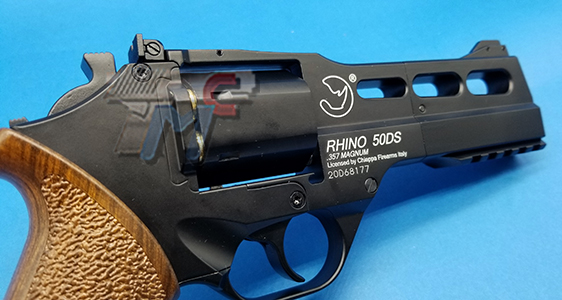 BO Chiappa Rhino 50DS .357Magnum CO2 Revolver (Black) - Click Image to Close